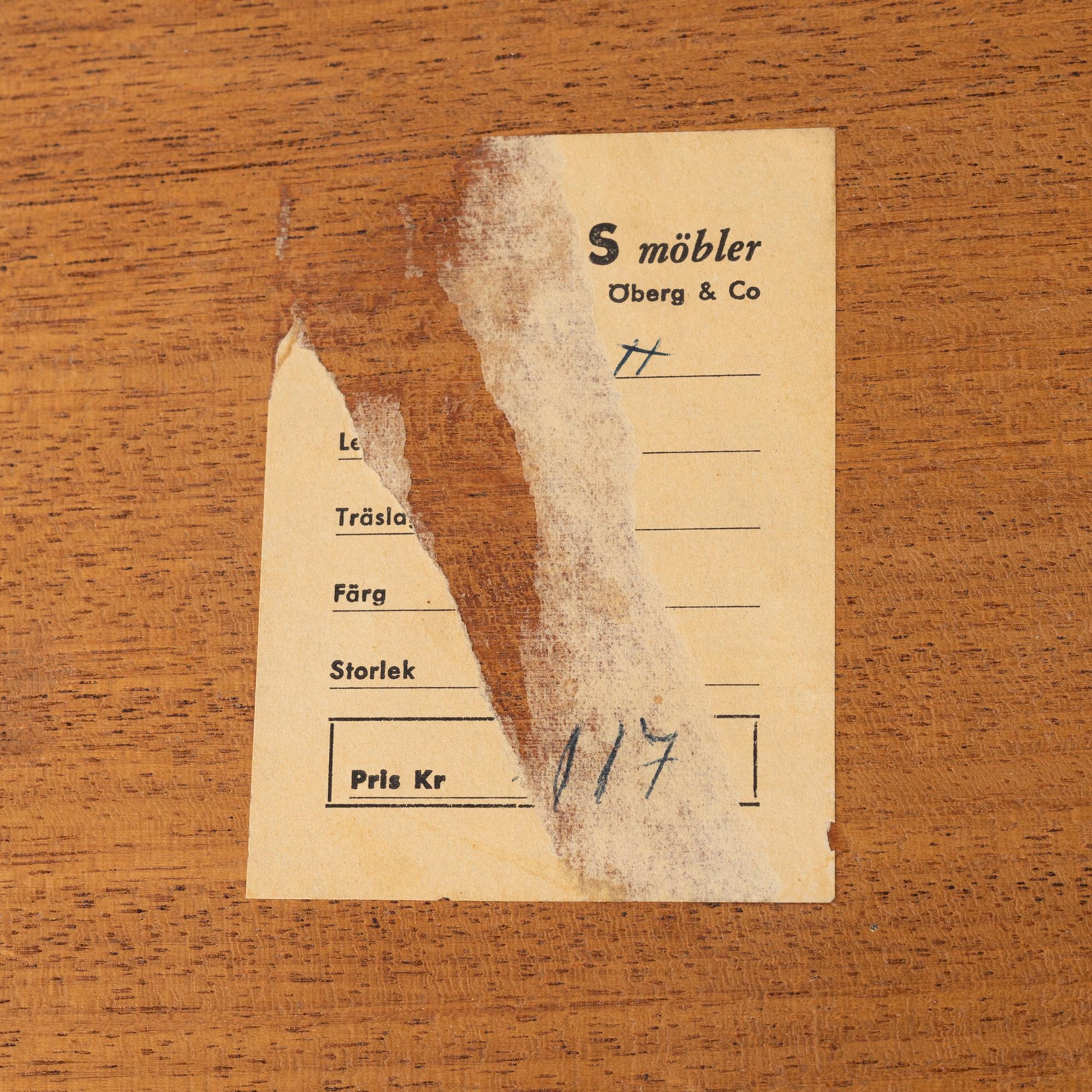 Swedish Modern, bord "Palett", 1950-tal.