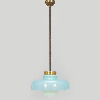 Paavo Tynell, taklampa, beställningsarbete, Taito, 1940.