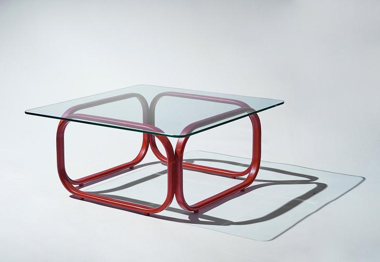 Jan Bocan, soffbord, Thonet, proveniens Tjeckoslovakiska ambassaden i Stockholm 1972.