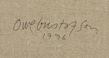 Owe Gustafson, "Oil on canvas".