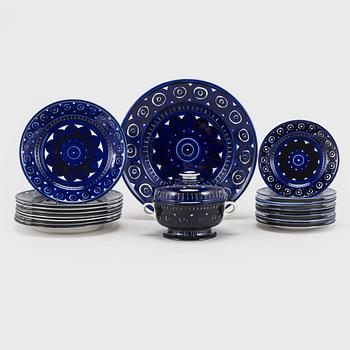 Ulla Procopé, astiaston osia, 20 kpl, "Valencia", Arabia, Suomi.