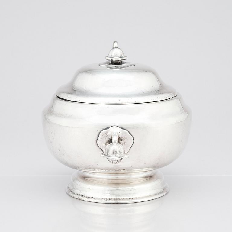 Firma K. Anderson, terrin, Stockholm 1917, silver.