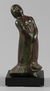 SKULPTUR, brons. Orientalisk, 1900-tal.