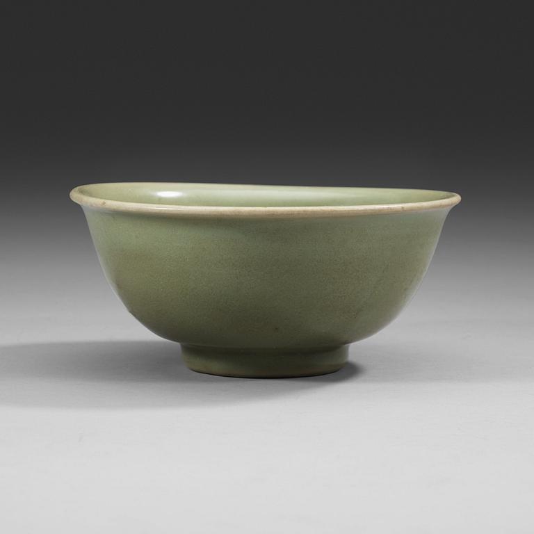 A celadon bowl, Ming dynasty (1368-1644).