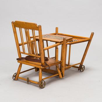 Syöttötuoli, 1900-luvun puoliväli.