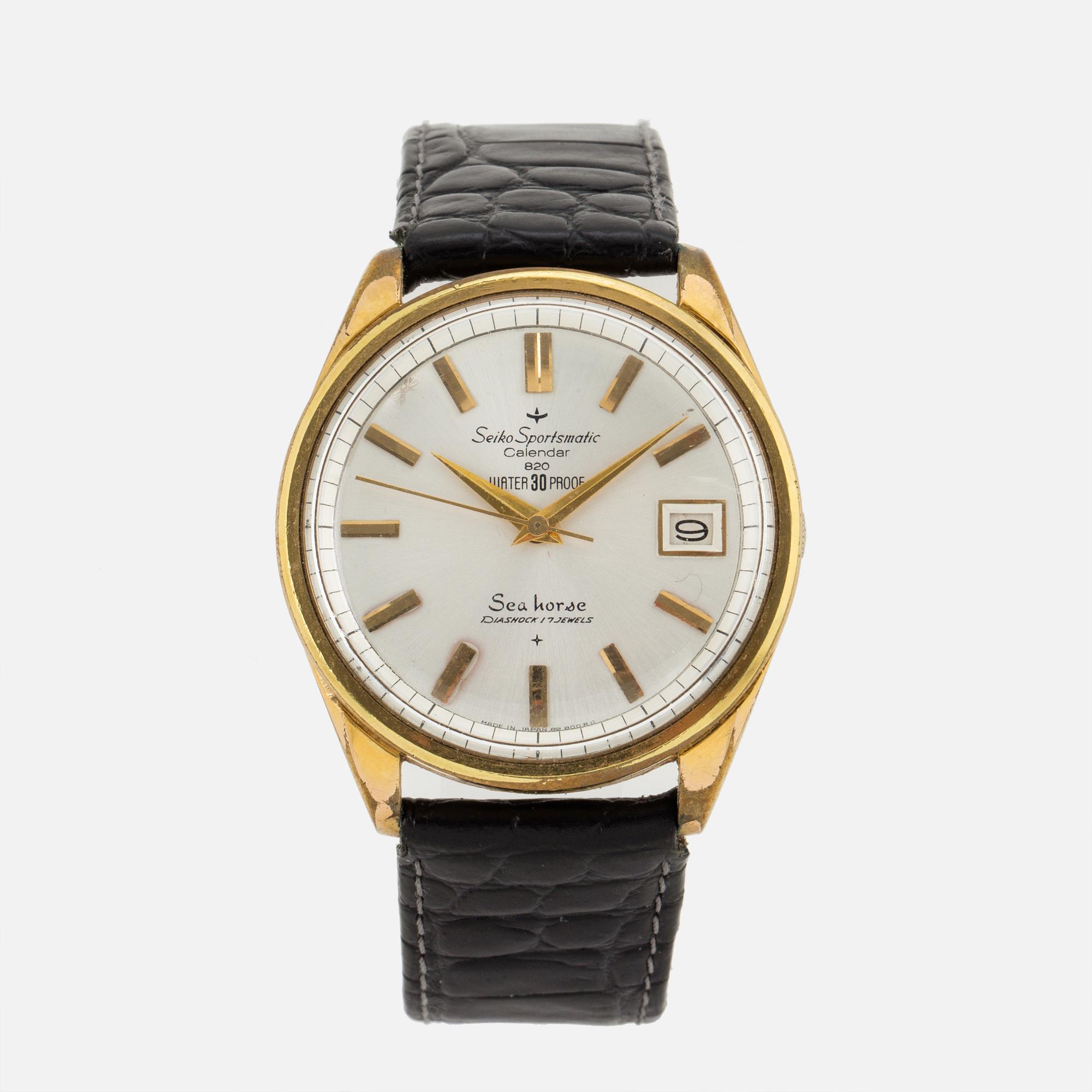 SEIKO, Sportsmatic, wristwatch, 37 mm.