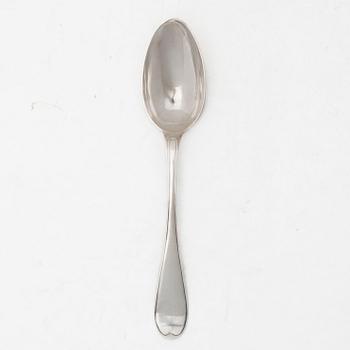 Petter Eneroth, A Swedish silver serving spoon, mark of Petter Eneroth, Stockholm 1785.