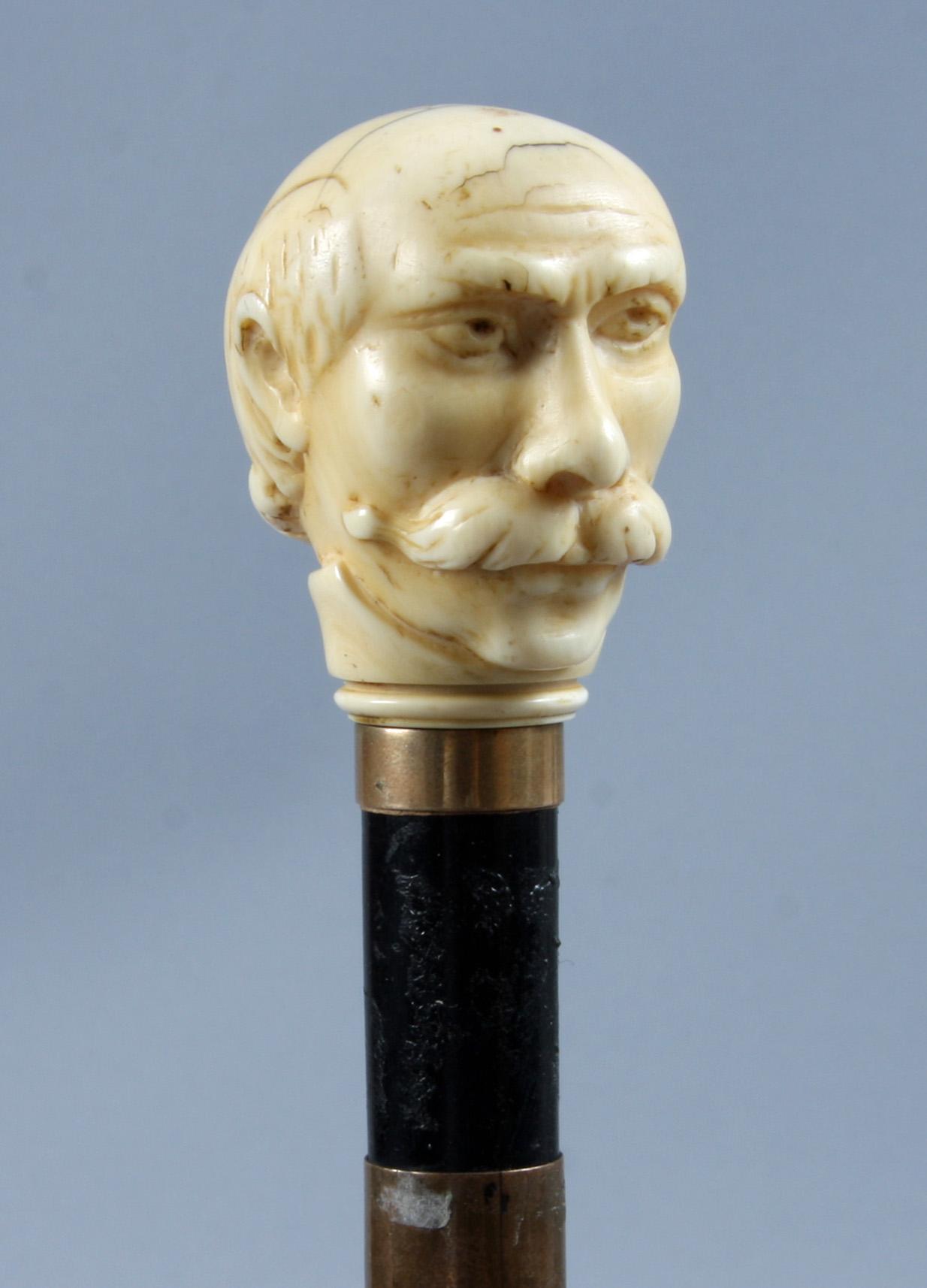 KÄPP, ben och trä, 1800-tal.