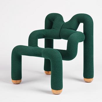 Terje Ekstrøm, armchair, "Ekstrem", for Stokke Fabrikker, Norway, circa 1984.
