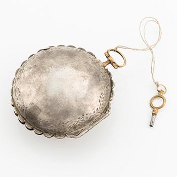 Julien Le Roy à Paris, a pair case pocket watch for the turkish market, mid 19th century.