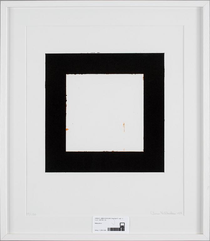 ANN EDHOLM, färglitografi, sign. o numr. 49/150.