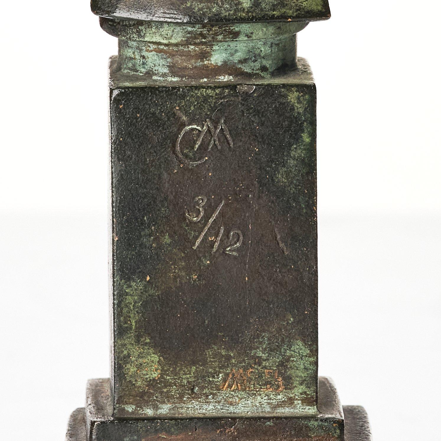 Carl Milles, The head of Solsångaren.