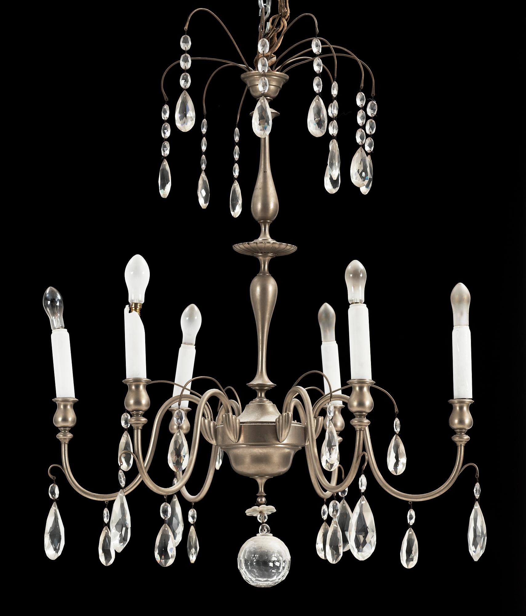 TAKKRONA, 1920-tal. Höjd ca 106 cm.