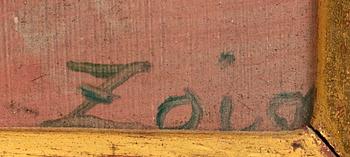 Zoia Krukovskya Lagerkrans, , oil on panel, signed,