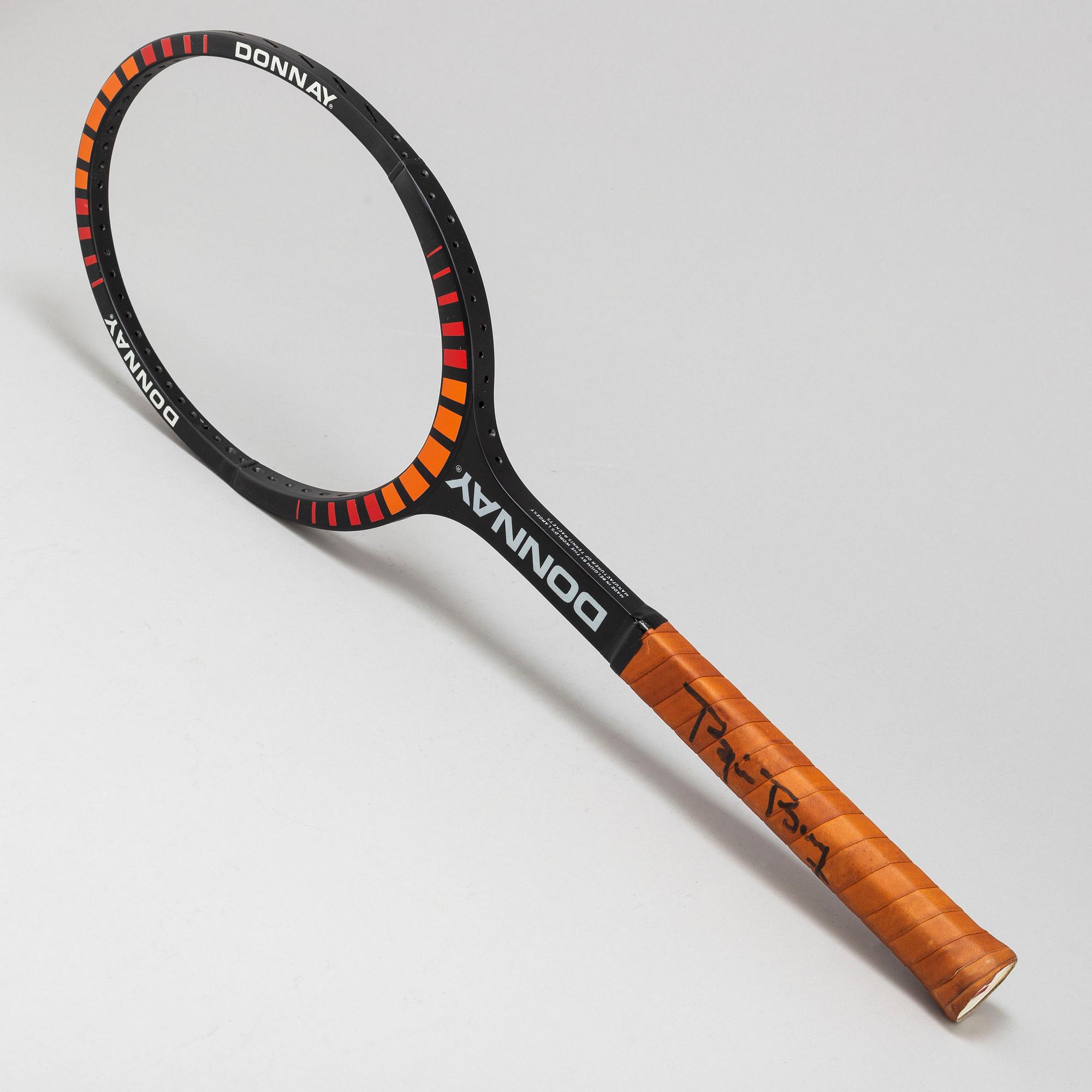BJÖRN BORG, tennisracket, Donnay Borg Pro, 1980-83.