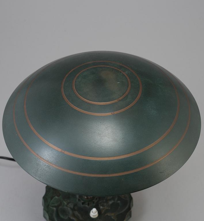 An Art Deco Table light, 1920's/30's.