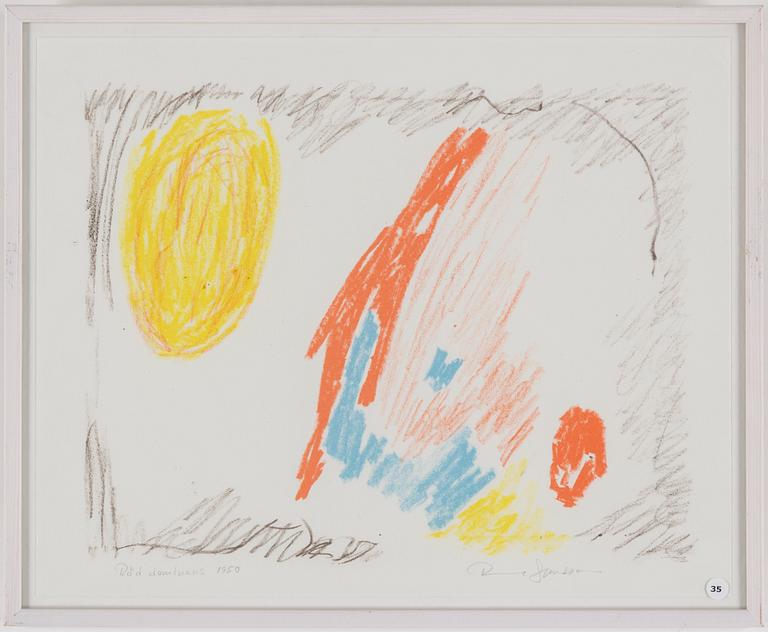 RUNE JANSSON, Lithographs in colour, 3, signed.