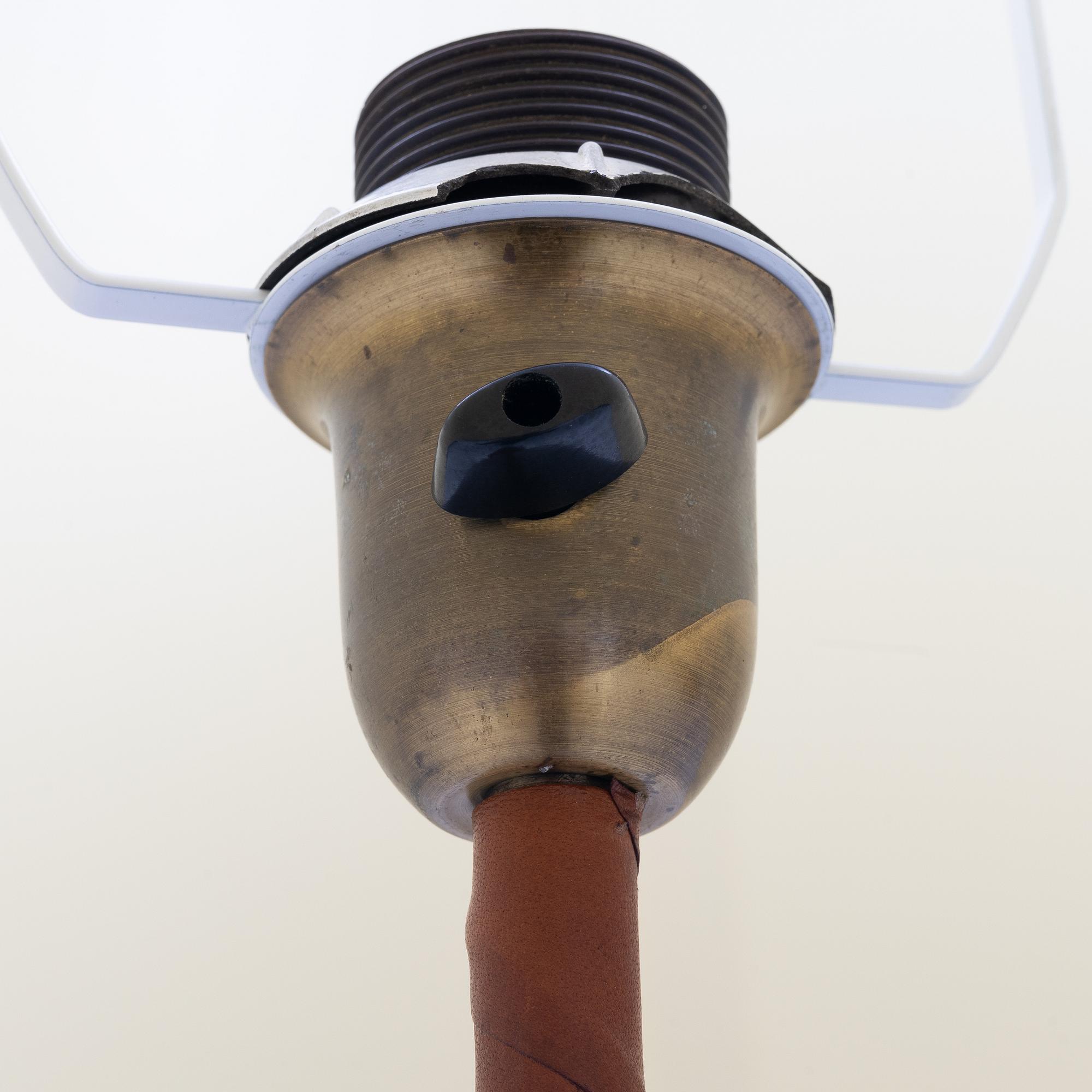 Golvlampa, tillskriven Hans Bergström, 1900-talets mitt.