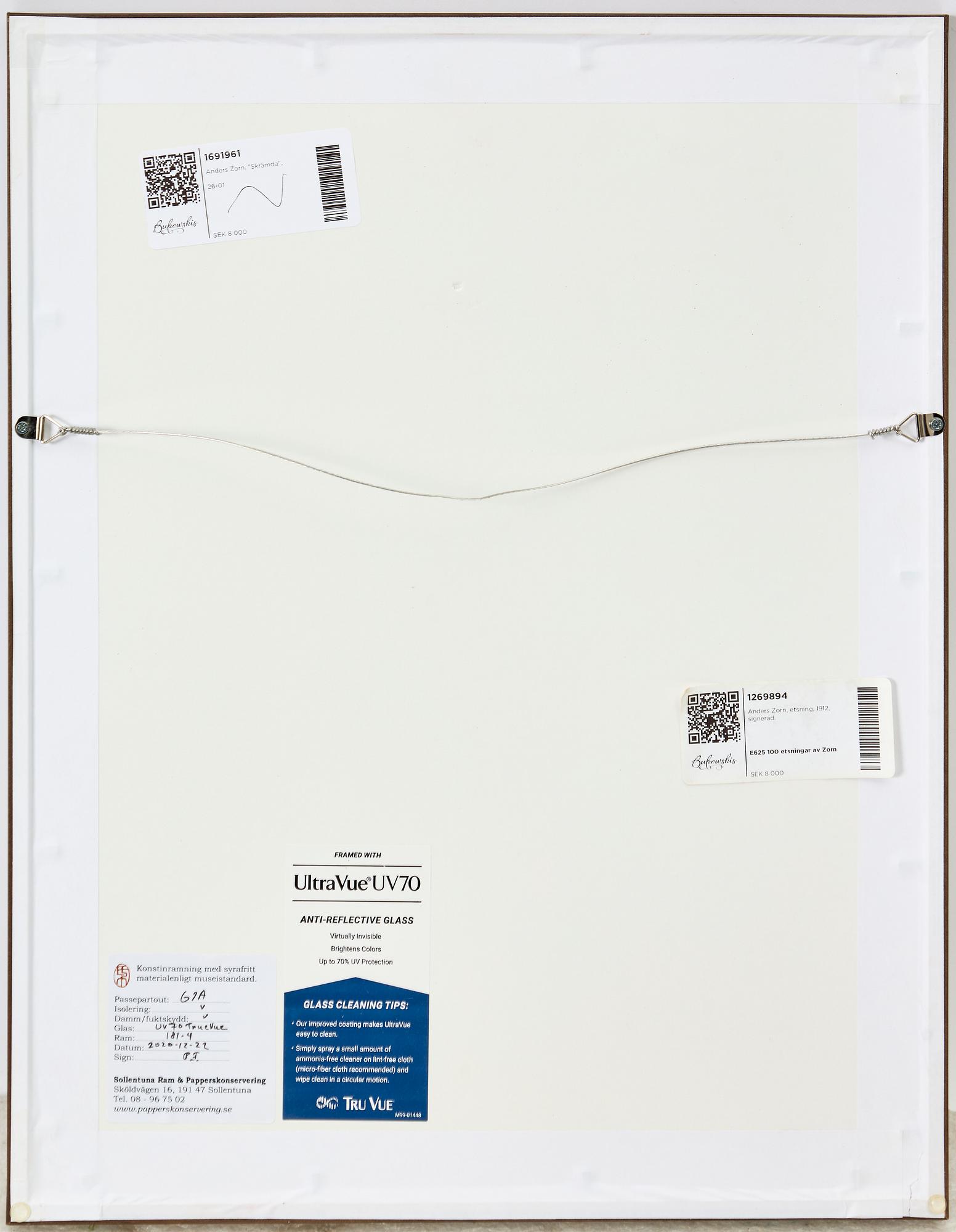 Anders Zorn, "Skrämda"".