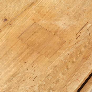 Slagbord ,
1800-tal. furu.