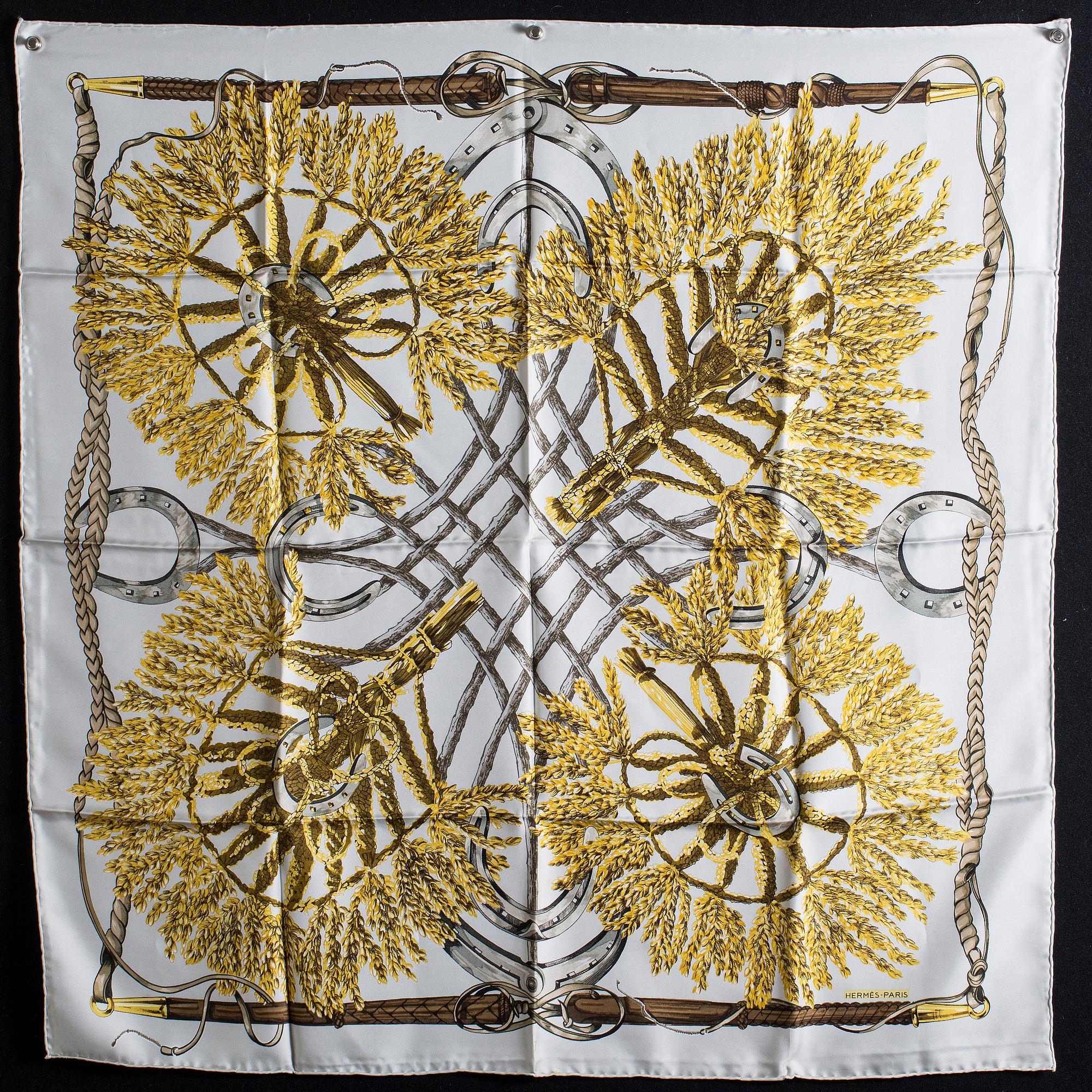SCARF, "Bouquets de Moisson", Hermès.