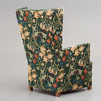 Uno Åhrén / Björn Trägårdh, tillskriven, fåtölj, Firma Svenskt Tenn, ca 1930.