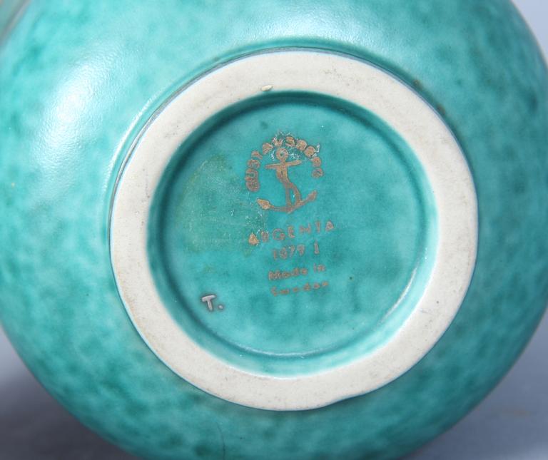 VAS, stengods, "Argenta", Wilhelm Kåge, Gustavsberg.