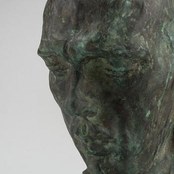 CARL MILLES, bronze, signed and dated  1910.