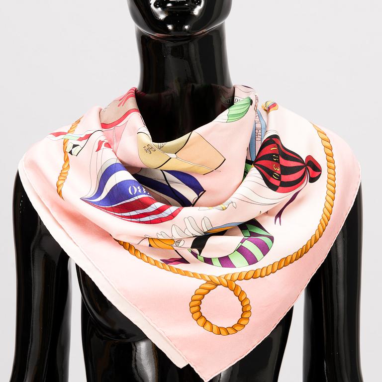 HERMÈS Les folies du ciel Scarf.