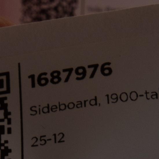 Sideboard, 20th century.