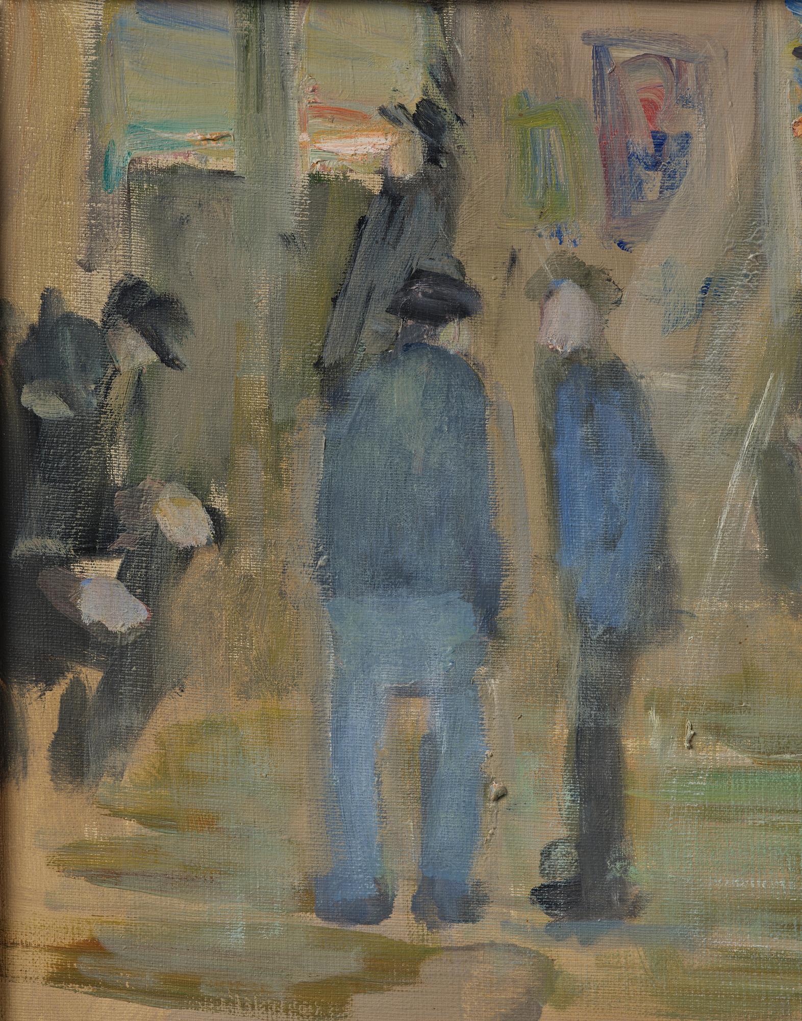 Ragnar Person, ”In the waiting room of the old railway station in Ljungby”.