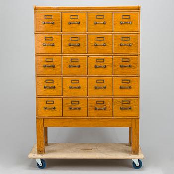 A filing cabinet, Billnäs, first half of the 20th century.