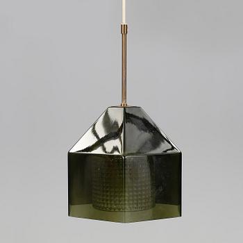 TAKLAMPA, Carl Fagerlund, Orrefors, 1960-tal.