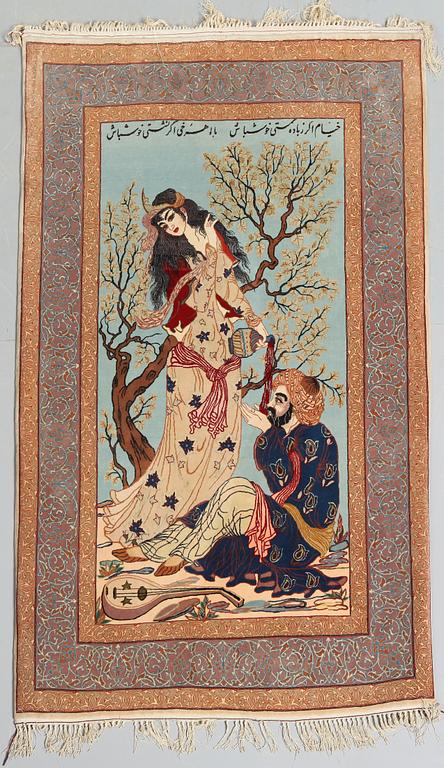 MATTA, Isfahan, old, 152 x 102 cm.