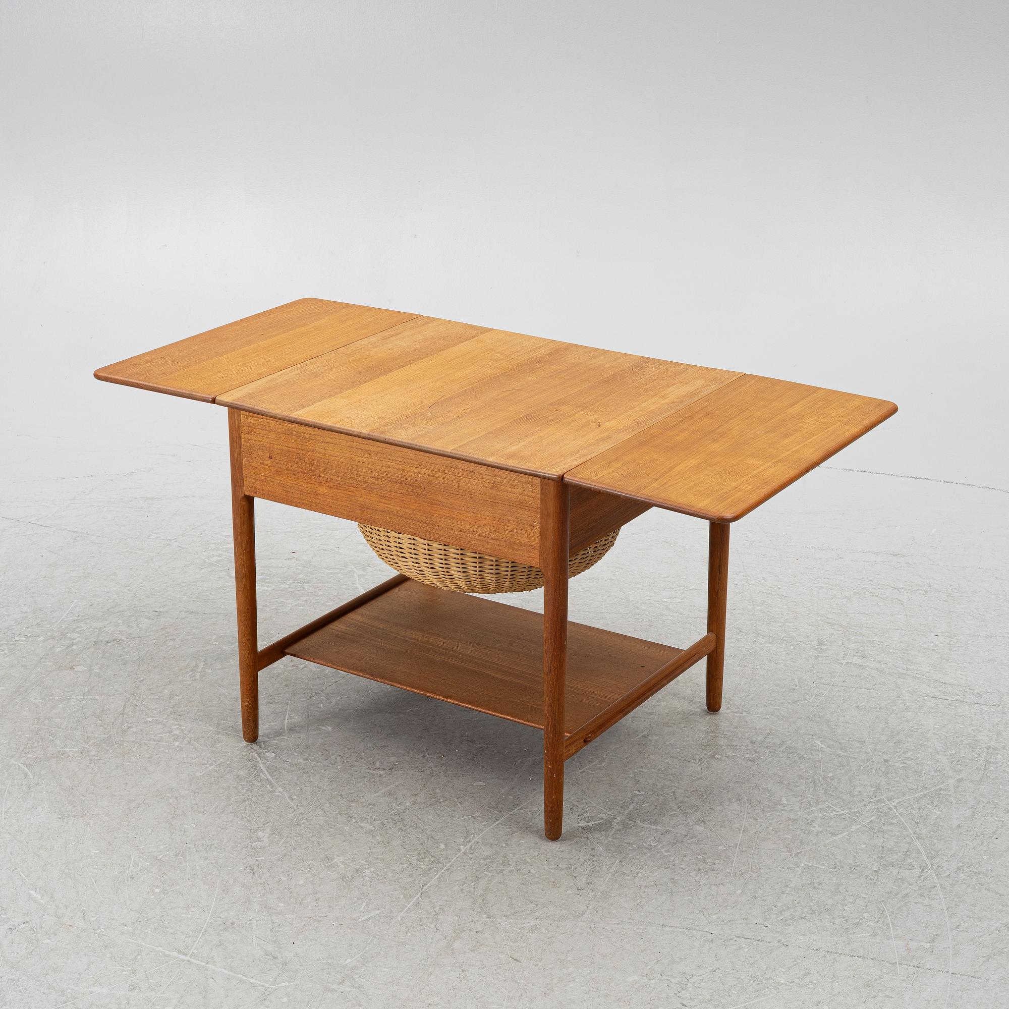 Hans J. Wegner, sewing-/side table "AT-33" Andreas Tuck Denmark.