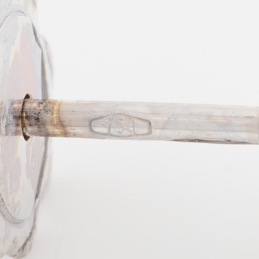 Earrings 18K white gold with cultured Akoya pearl.