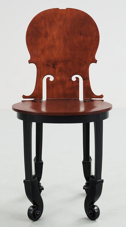 A Fernandez Arman chair, nr 3/50,