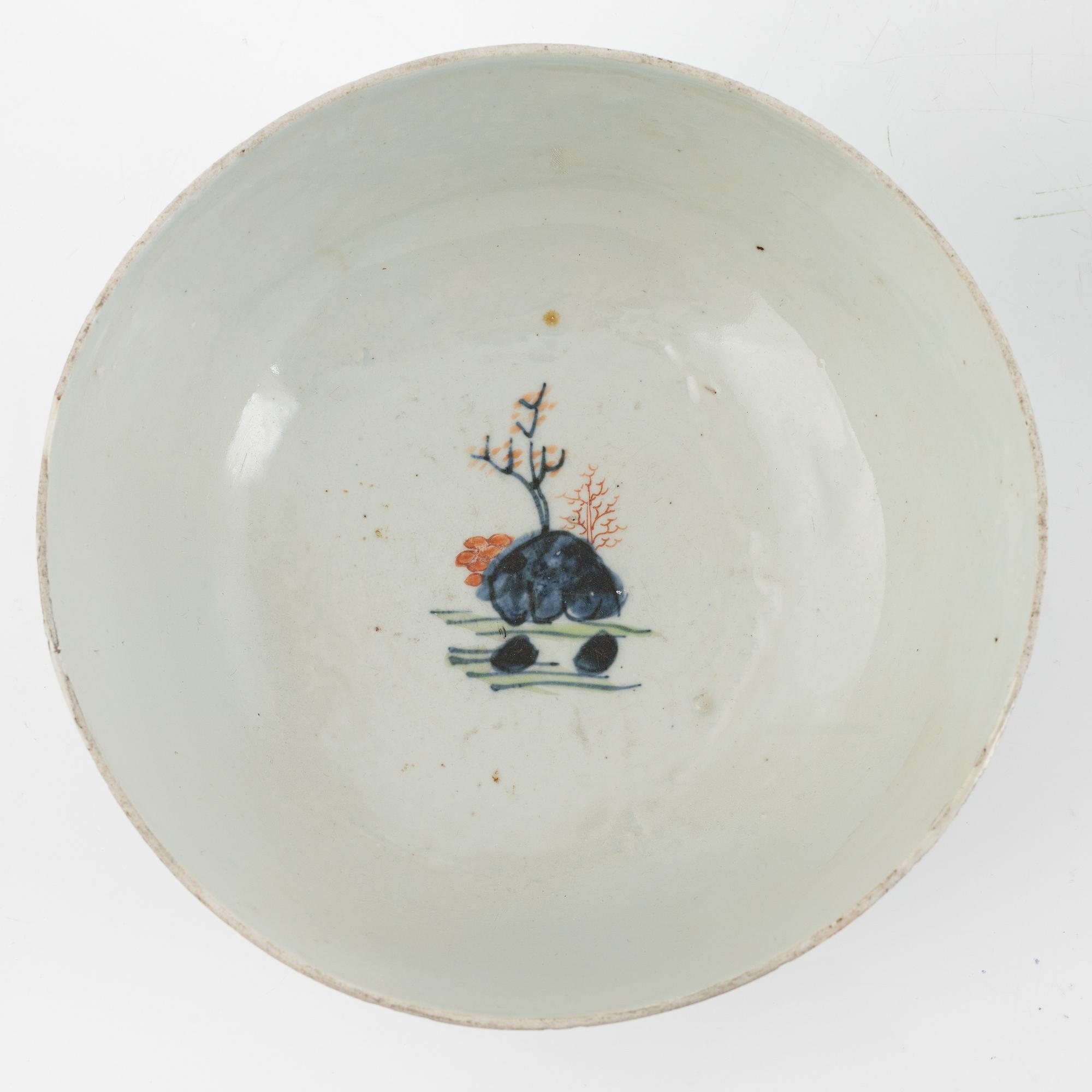 Parti porslin, 9 delar, Kina, 1600-1900-tal.