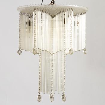 A chandelier, early 20th Century.