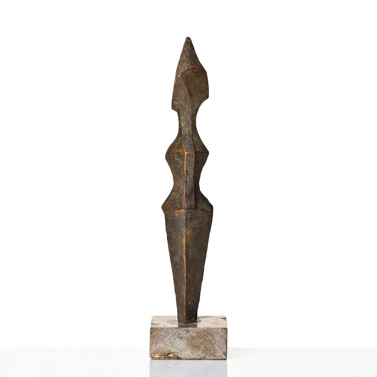 Eric Grate, sculpture, bronze, signed and numbered 1/5.