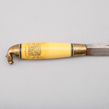 KNIV, signerad Lammi, Made in Finland, 1900-talets andra hälft.