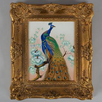 Wall plaque, porcelain, H&Co Selb Bavaria Heinrich, Germany, second half of the 20th Century.