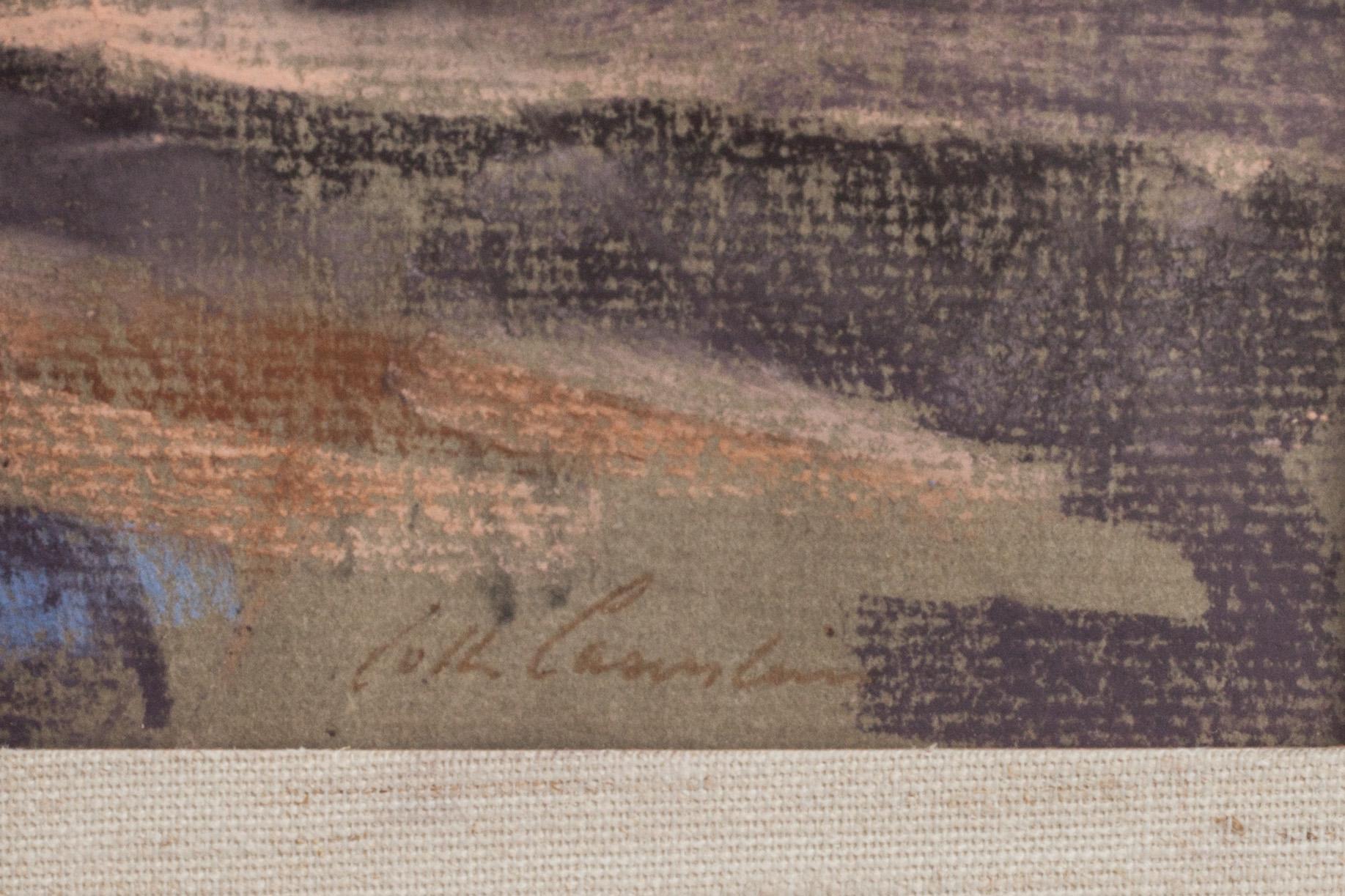 LOTTE LASERSTEIN, blandteknik, signerad.