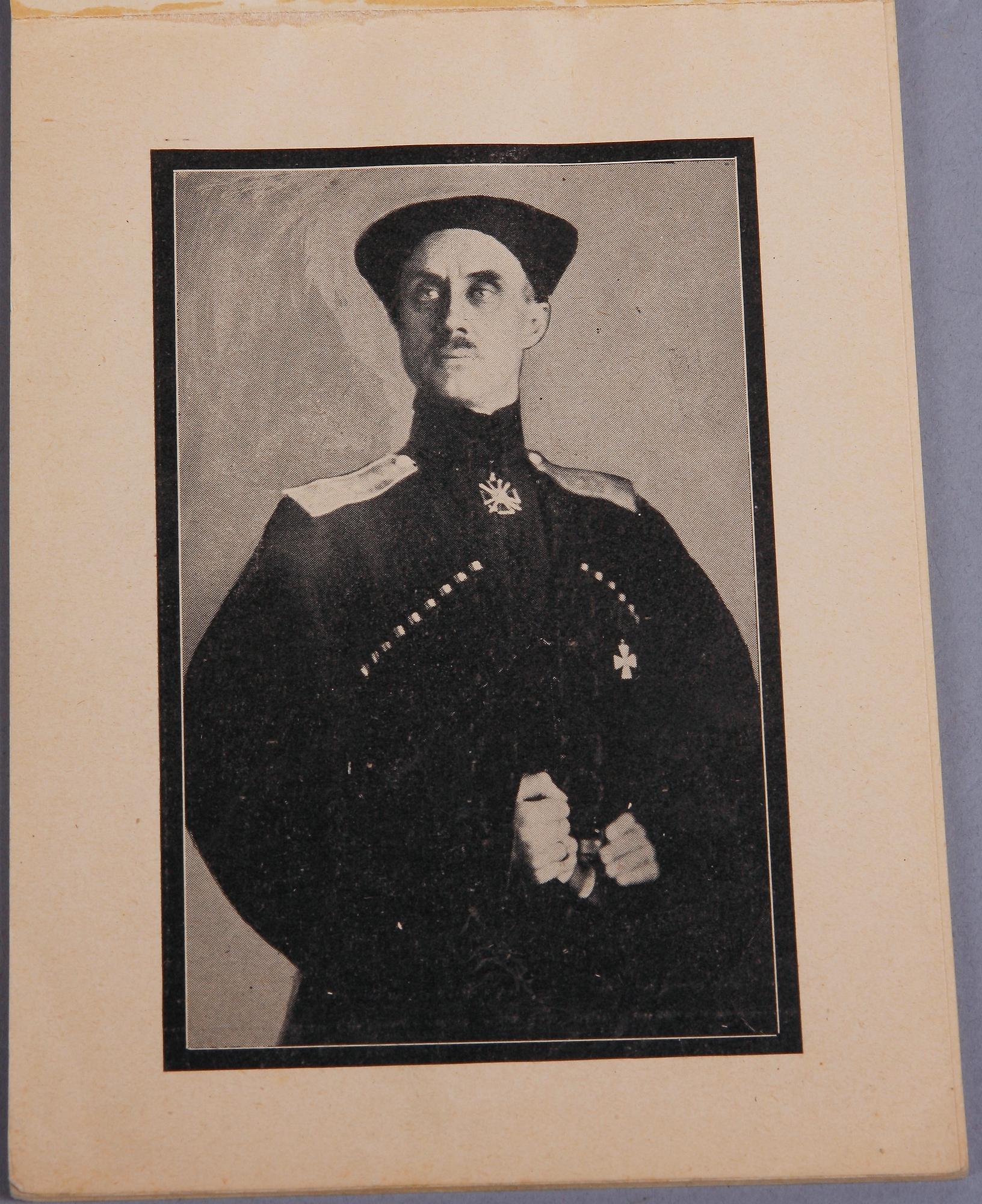 MINNESHÄFTE, Peter Wrangels begravning, Belgrad 9 oktober 1929.