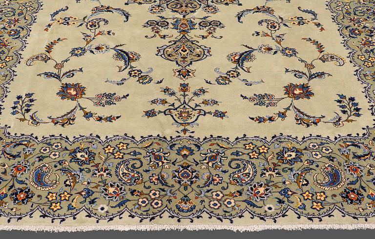 A CARPET, so called Royal Kashan, ca 370 x 280 cm.