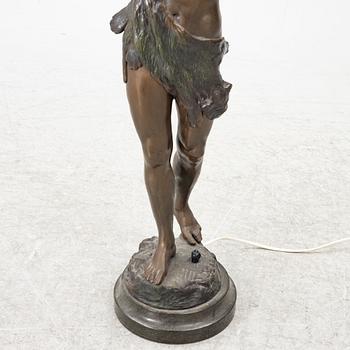 Golvlampa, tidigt 1900-tal.