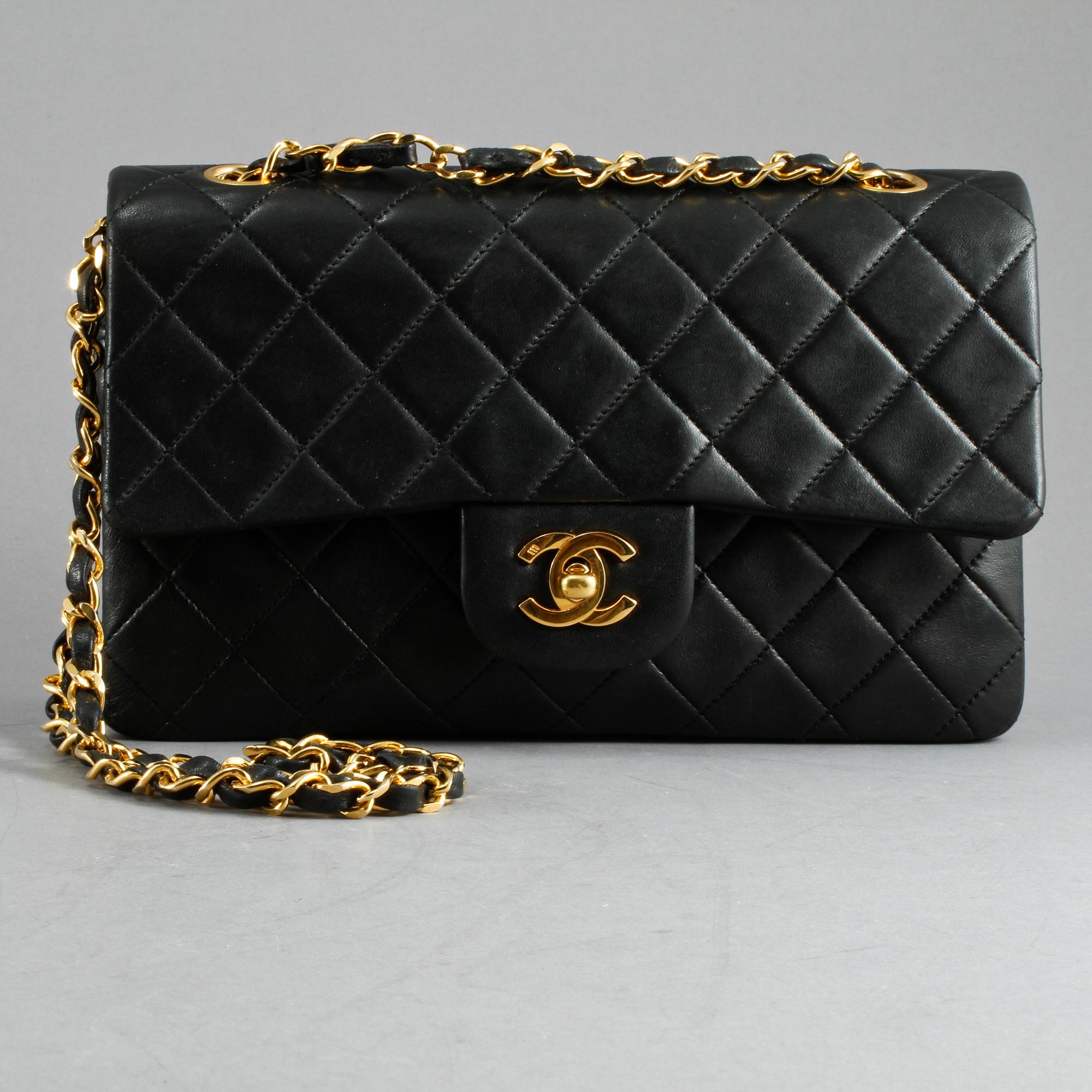 VÄSKA "Double Flap bag", Chanel.