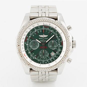 Breitling, Bentley Motors, wristwatch, chronograph, 48.7 mm.