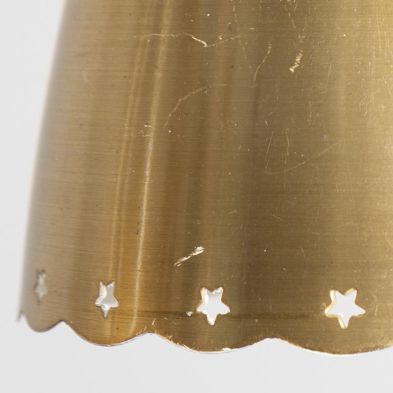Three Swedish Modern ceiling lamps, 1940's/50s.