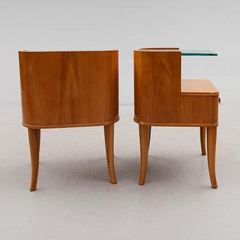 SÄNGBORD, 1 par, Bodafors, 1900-talets mitt.